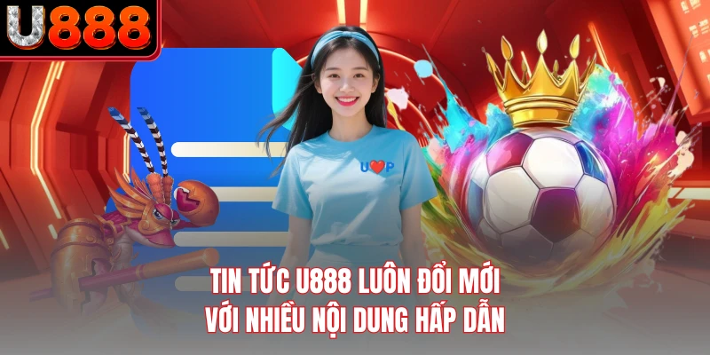 Tin tức U888 luôn đổi mới với nhiều nội dung hấp dẫn